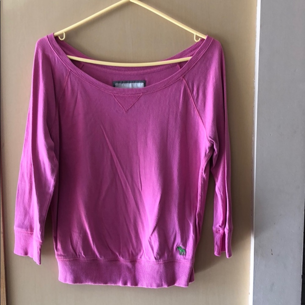 Abercrombie & Fitch Mid Sleeve Top